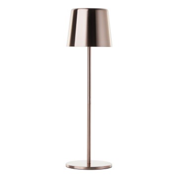Brilliant - Lampe d'extérieur tactile à intensité variable XAANA LED/4W/5V 3000/4000/6500K 2600 mAh IP44 cuivre