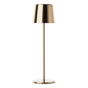 Brilliant - Lampe d'extérieur tactile à intensité variable XAANA LED/4W/5V 3000/4000/6500K 2600 mAh IP44 doré