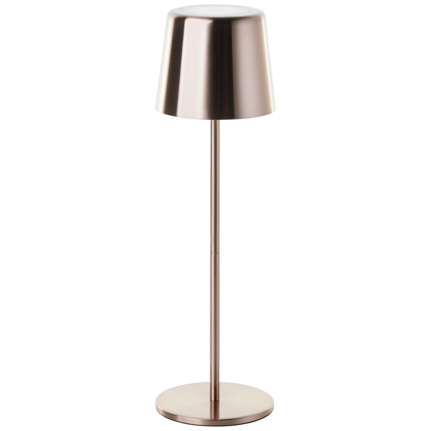 Brilliant - Lampe d'extérieur tactile à intensité variable XAANA LED/4W/5V 3000/4000/6500K 2600 mAh IP44 cuivre