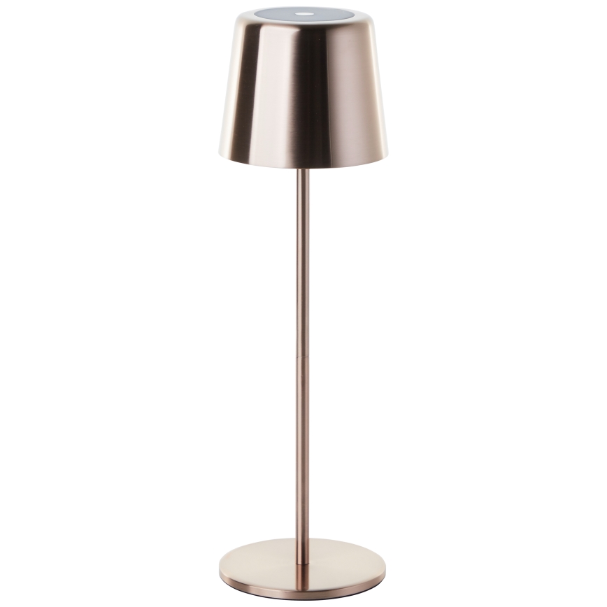 Brilliant - Lampe d'extérieur tactile à intensité variable XAANA LED/4W/5V 3000/4000/6500K 2600 mAh IP44 cuivre