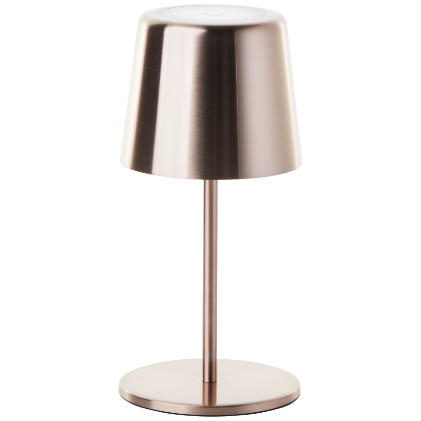 Brilliant - Lampe d'extérieur tactile à intensité variable XAANA LED/4W/5V 3000/4000/6500K 2600 mAh IP44 cuivre