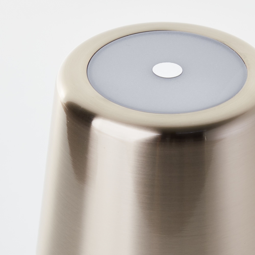 Brilliant - Lampe d'extérieur tactile à intensité variable XAANA LED/4W/5V 3000/4000/6500K 2600 mAh IP44 cuivre