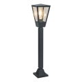 Brilliant - Lampe d'extérieur WESTDLIFF 1xE27/20W/230,4 cm IP44 anthracite