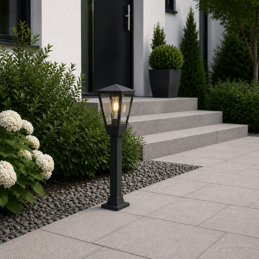 Brilliant - Lampe d'extérieur WESTDLIFF 1xE27/20W/230,4 cm IP44 anthracite