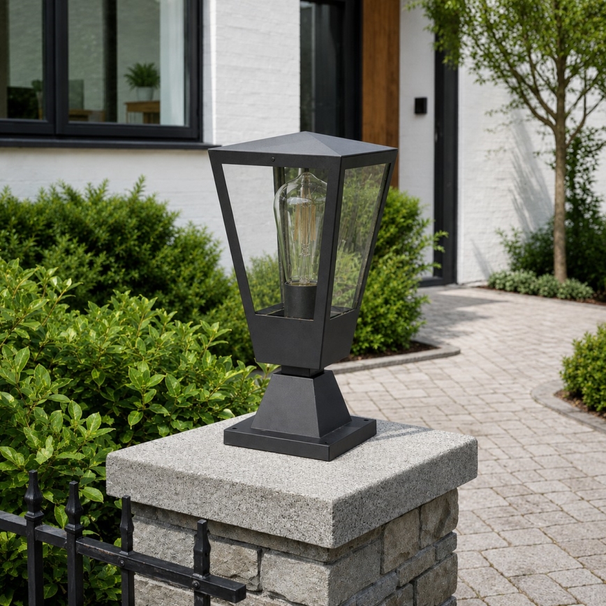 Brilliant - Lampe d'extérieur WESTDLIFF 1xE27/20W/230V 30,7 cm IP44 anthracite