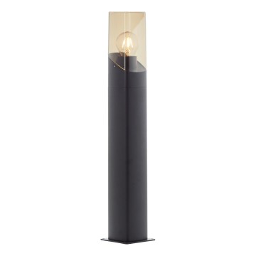 Brilliant - Lampe extérieur MINOU 1xE27/10W/230V 60 cm IP44 noir/fumé