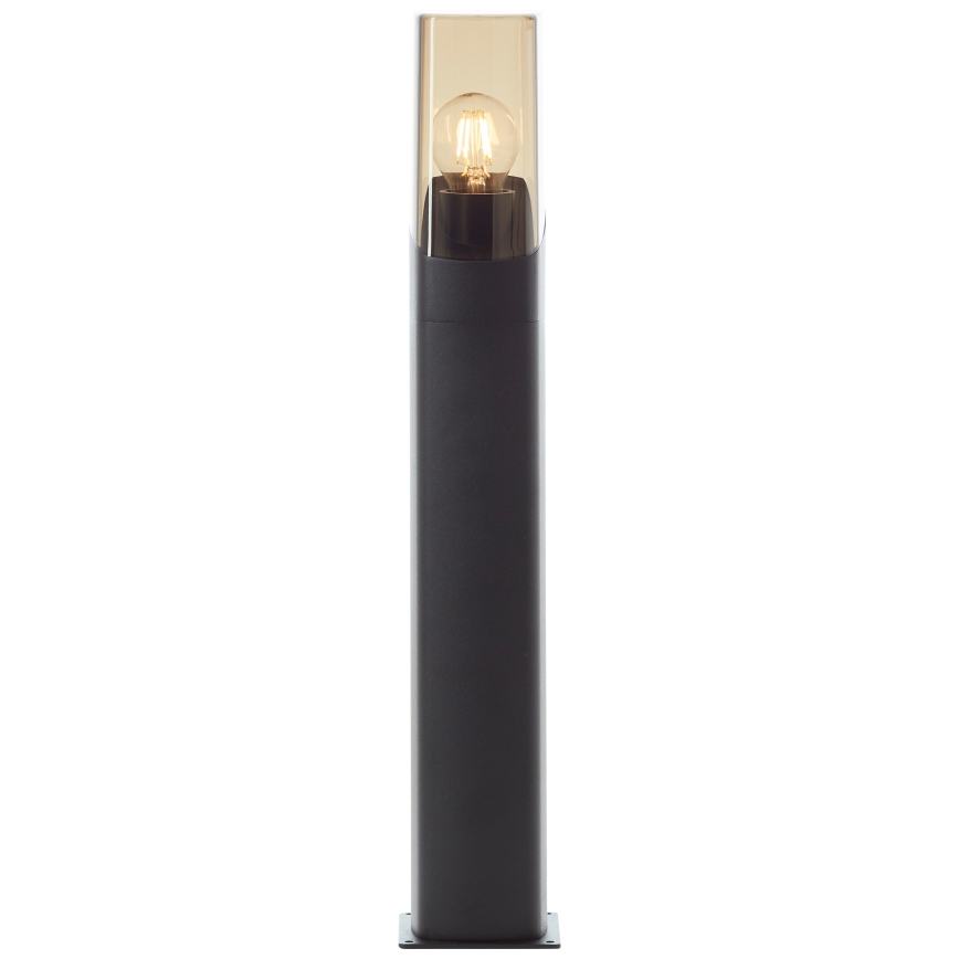 Brilliant - Lampe extérieur MINOU 1xE27/10W/230V 60 cm IP44 noir/fumé