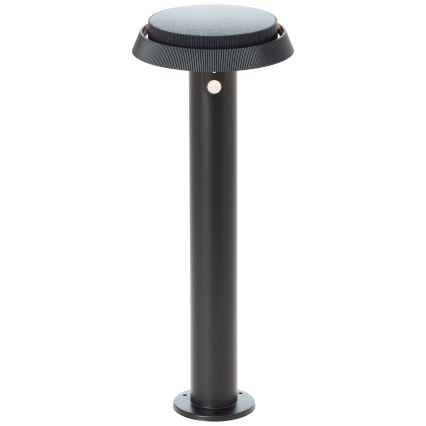 Brilliant - Lampe solaire avec détecteur ALVERO LED/4W/3,7V 50 cm IP44 noir