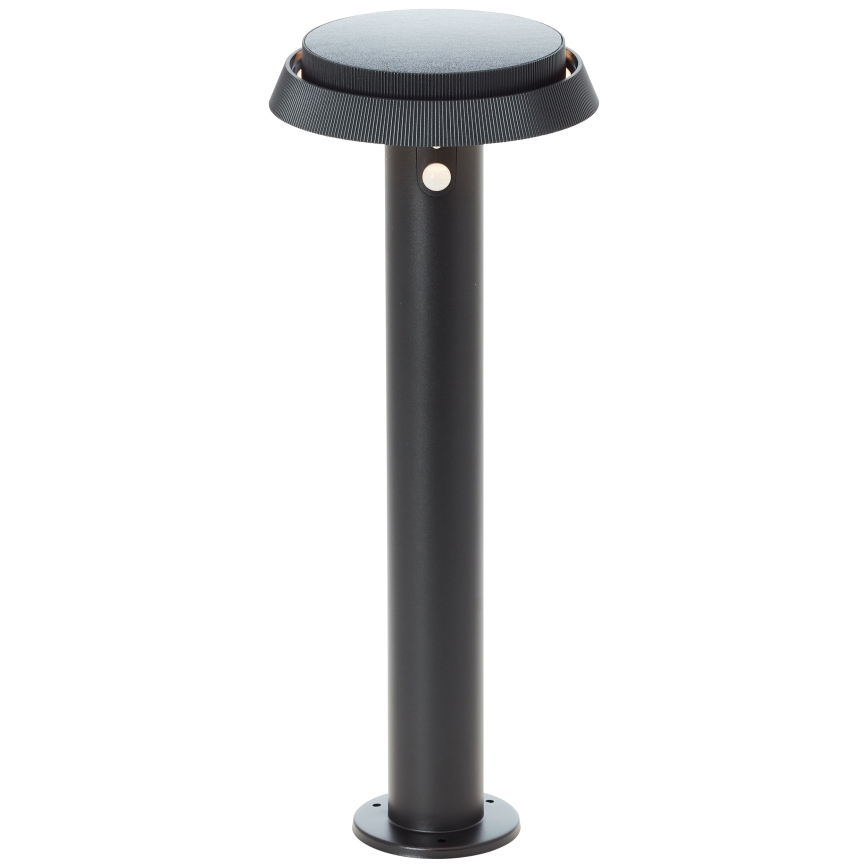 Brilliant - Lampe solaire avec détecteur ALVERO LED/4W/3,7V 50 cm IP44 noir