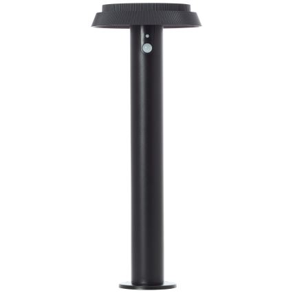 Brilliant - Lampe solaire avec détecteur ALVERO LED/4W/3,7V 50 cm IP44 noir