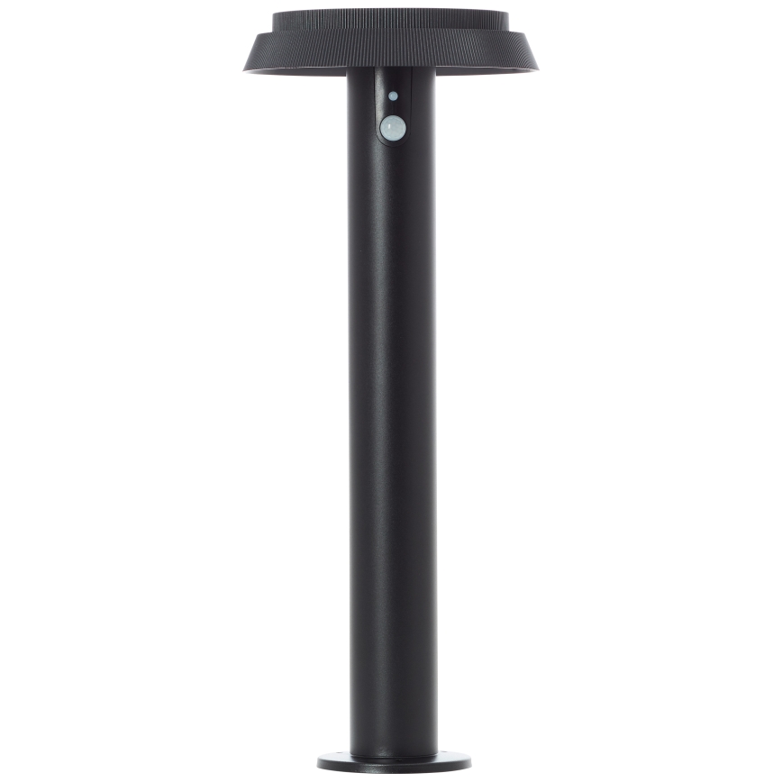 Brilliant - Lampe solaire avec détecteur ALVERO LED/4W/3,7V 50 cm IP44 noir
