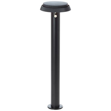Brilliant - Lampe solaire avec détecteur ALVERO LED/4W/3,7V 70 cm IP44 noir