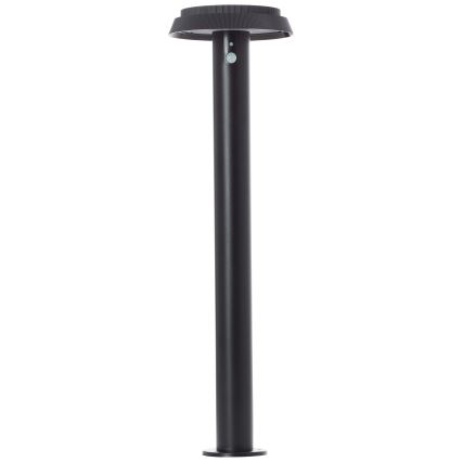 Brilliant - Lampe solaire avec détecteur ALVERO LED/4W/3,7V 70 cm IP44 noir