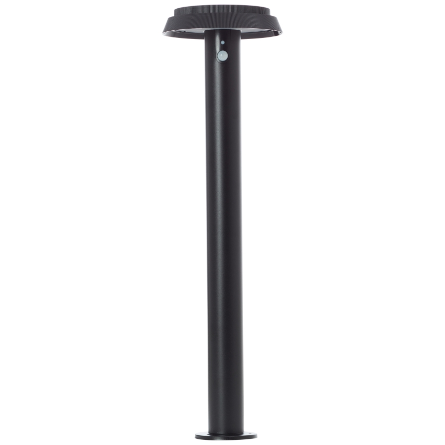 Brilliant - Lampe solaire avec détecteur ALVERO LED/4W/3,7V 70 cm IP44 noir