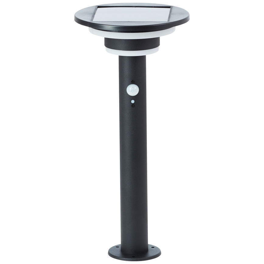 Brilliant - Lampe solaire avec détecteur GARVINA LED/3W/3,7V 45 cm IP44 noir