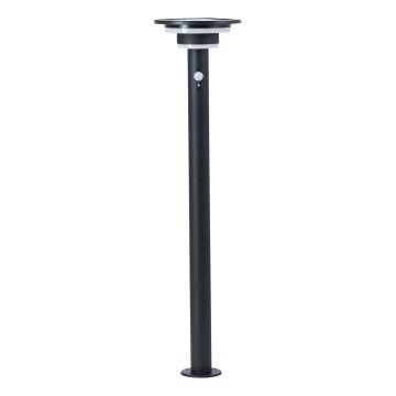 Brilliant - Lampe solaire avec détecteur GARVINA LED/3W/3,7V 85 cm IP44 noir