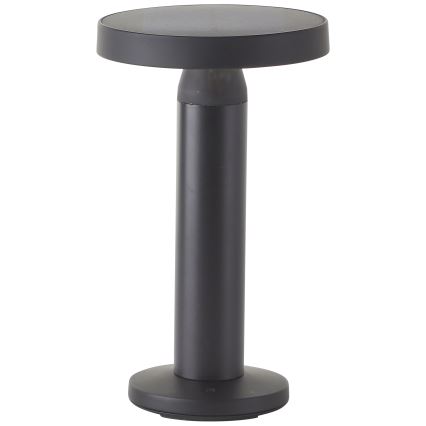 Brilliant - Lampe solaire tactile à intensité variable MAGUA LED/2W/3,7V IP44 noir