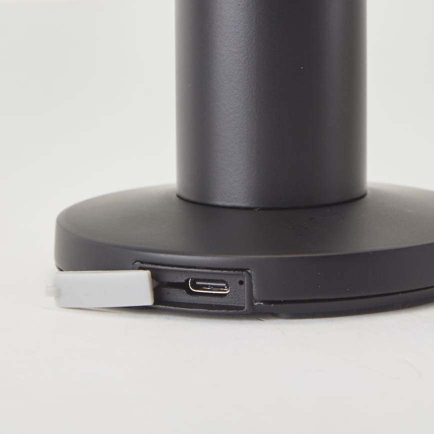 Brilliant - Lampe solaire tactile à intensité variable MAGUA LED/2W/3,7V IP44 noir