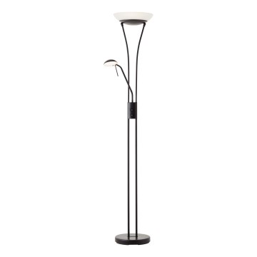 Brilliant - lampe sur pied LED dimmable FINN 2xLED/13W/230V noire