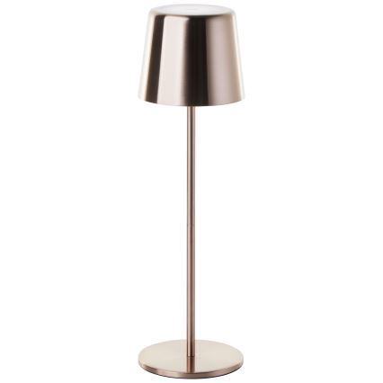 Brilliant - Lampe tactile d'extérieur à intensité variable XAANA LED/4W/5V 3000/4000/6500K IP44 cuivre