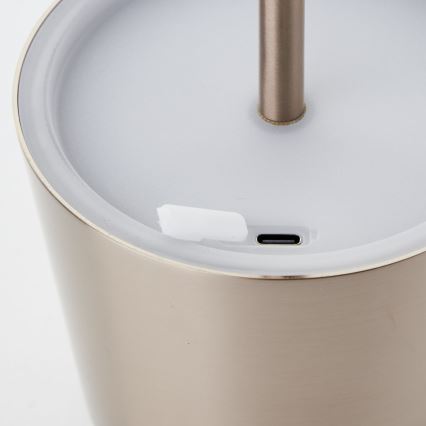Brilliant - Lampe tactile d'extérieur à intensité variable XAANA LED/4W/5V 3000/4000/6500K IP44 cuivre