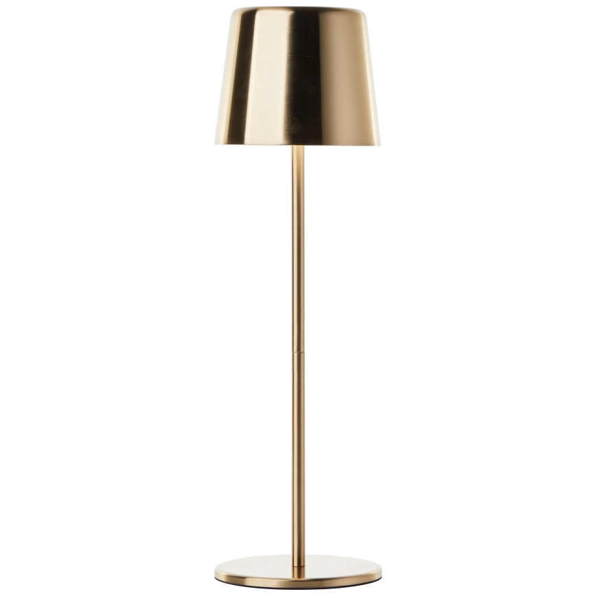 Brilliant - Lampe tactile d'extérieur à intensité variable XAANA LED/4W/5V 3000/4000/6500K IP44 doré