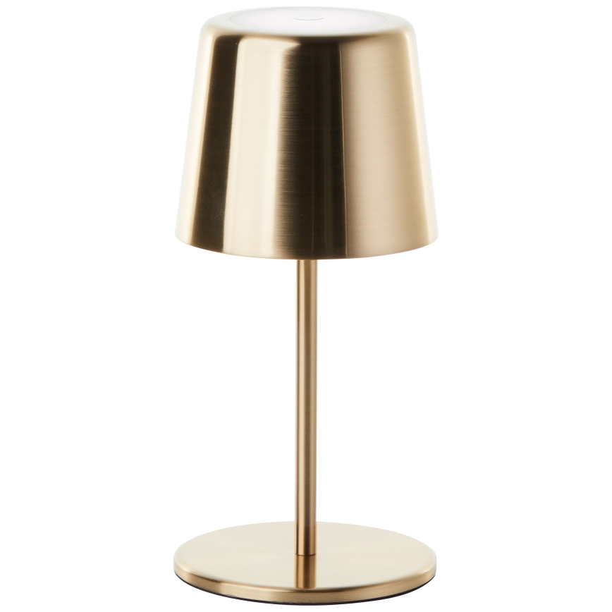Brilliant - Lampe tactile d'extérieur à intensité variable XAANA LED/4W/5V 3000/4000/6500K IP44 doré