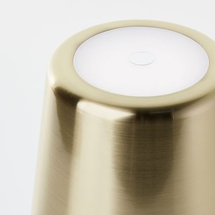 Brilliant - Lampe tactile d'extérieur à intensité variable XAANA LED/4W/5V 3000/4000/6500K IP44 doré