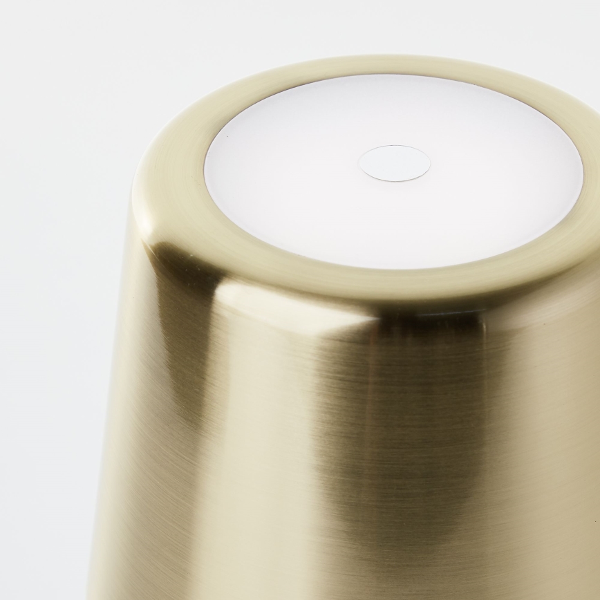Brilliant - Lampe tactile d'extérieur à intensité variable XAANA LED/4W/5V 3000/4000/6500K IP44 doré