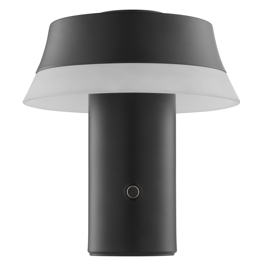 Brilliant - Lampe de bureau tactile, rechargeable et dimmable KINICH LED/2,5W/5V 2700K 2600 mAh noire