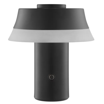 Brilliant - Lampe de bureau tactile, rechargeable et dimmable KINICH LED/2,5W/5V 2700K 2600 mAh noire