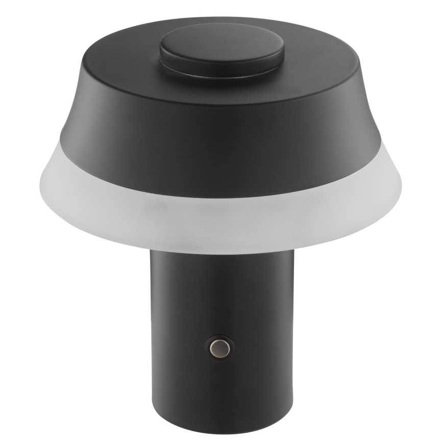 Brilliant - Lampe de bureau tactile, rechargeable et dimmable KINICH LED/2,5W/5V 2700K 2600 mAh noire