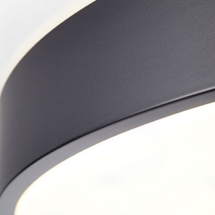 Brilliant - Plafonnier LED dimmable SLIMLINE LED/60W/230V 3000-6500K Ø 49 cm noir + télécommande