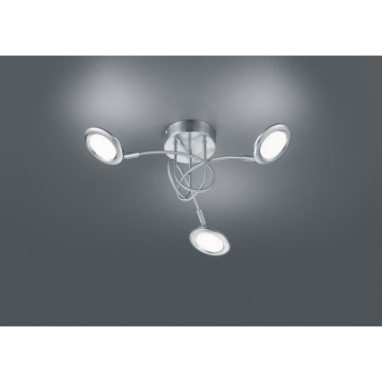 Brilliant - Plafonnier LED en applique SESSION 3xLED/3,1W/230V 3000/4000/6500K chrome mat