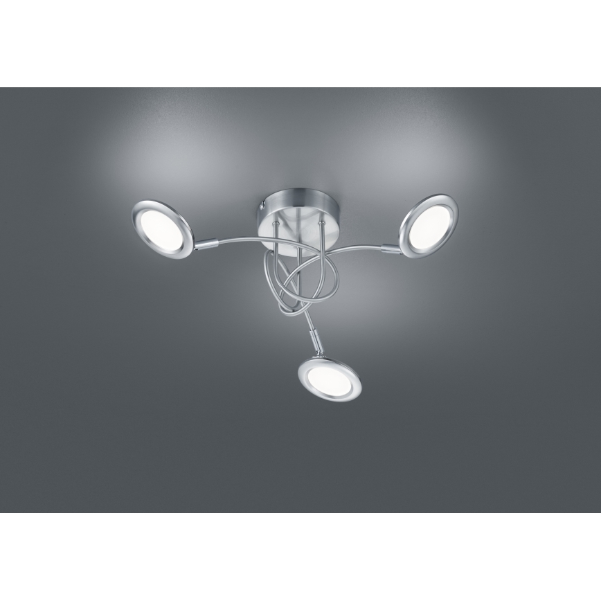 Brilliant - Plafonnier LED en applique SESSION 3xLED/3,1W/230V 3000/4000/6500K chrome mat