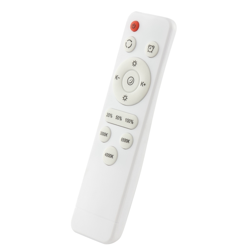 Brilliant - Plafonnier LED dimmable ALSON LED/17W/230V 3000-6500K Ø 49,5 cm bois d'hévéa + télécommande