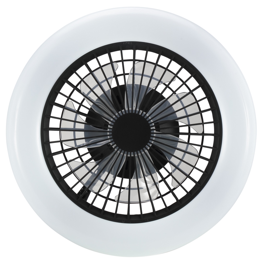 Brilliant - Plafonnier LED dimmable avec ventilateur MONTERO LED/20W/230V 2700-6500K Ø 42 cm noir + télécommande