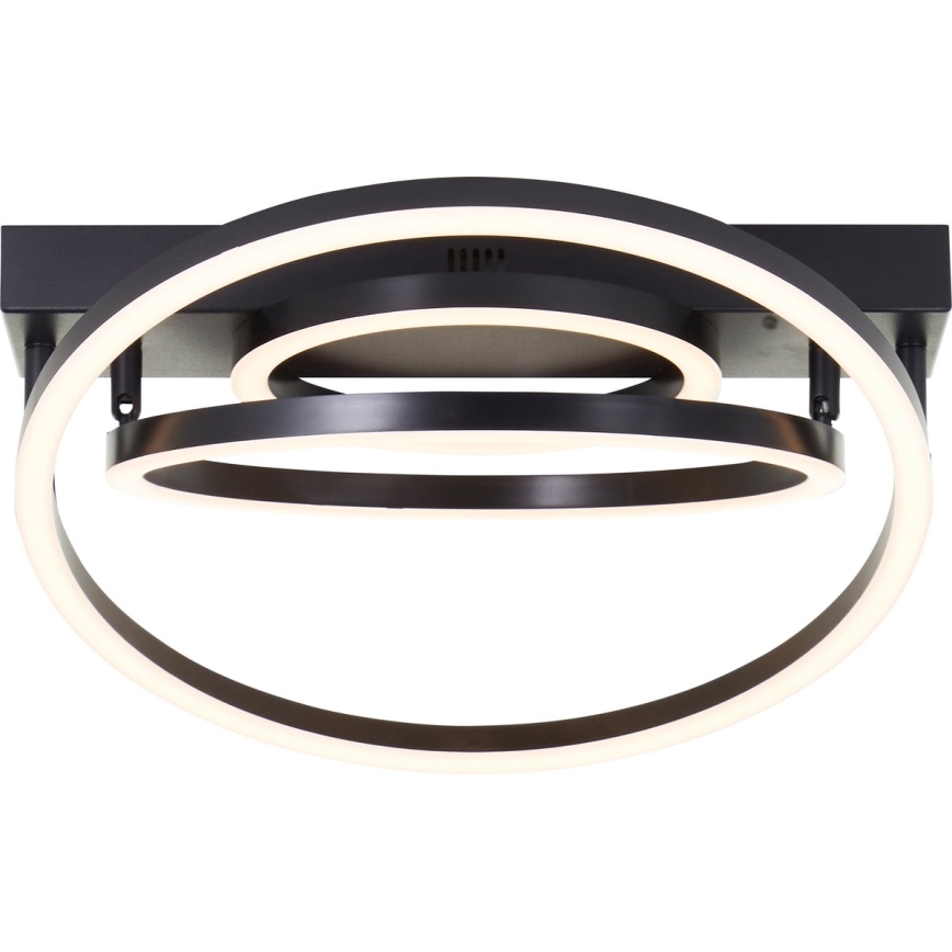 Brilliant - LED Plafonnier dimmable PEDLEY LED/36W/230V noir