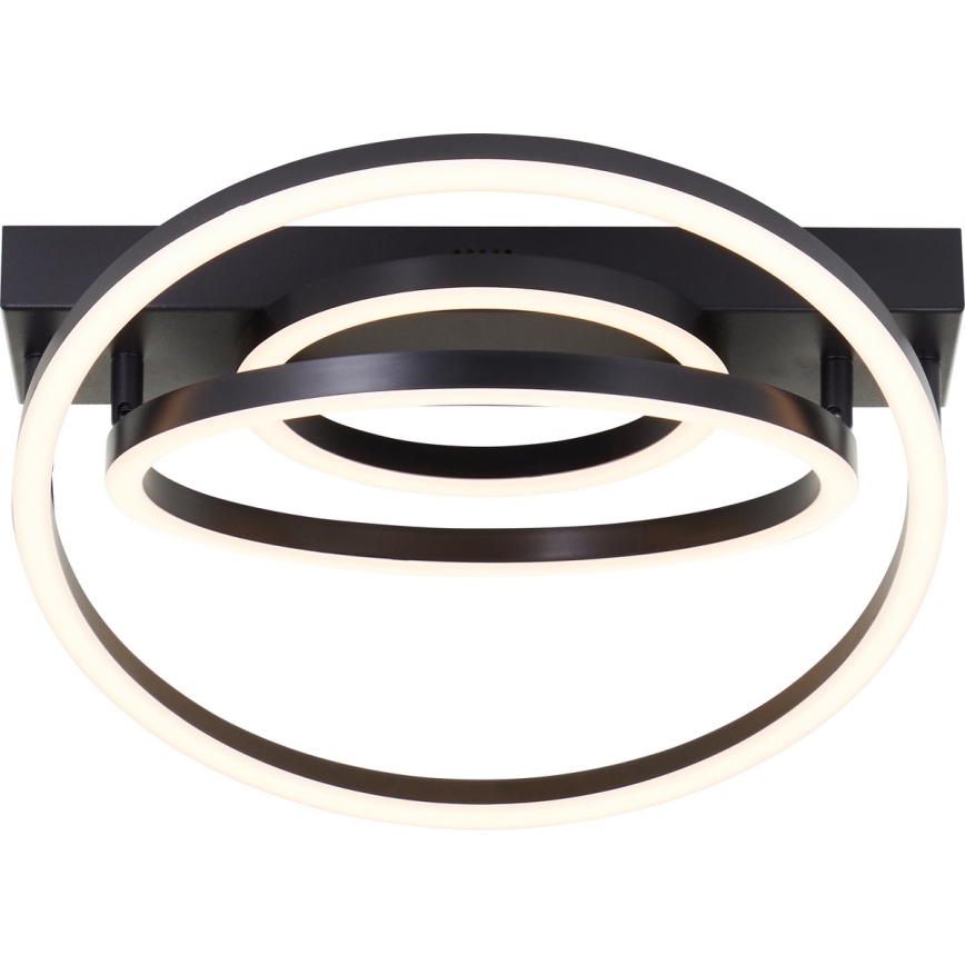 Brilliant - LED Plafonnier dimmable PEDLEY LED/36W/230V noir