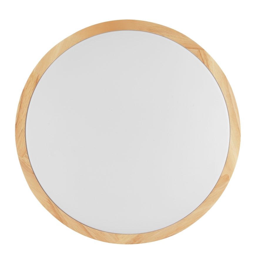 Brilliant - Plafonnier LED pour salle de bains MOREEN LED/18W/230V 2700/4000/6500K Ø 34 cm IP44 bois d'hévéa