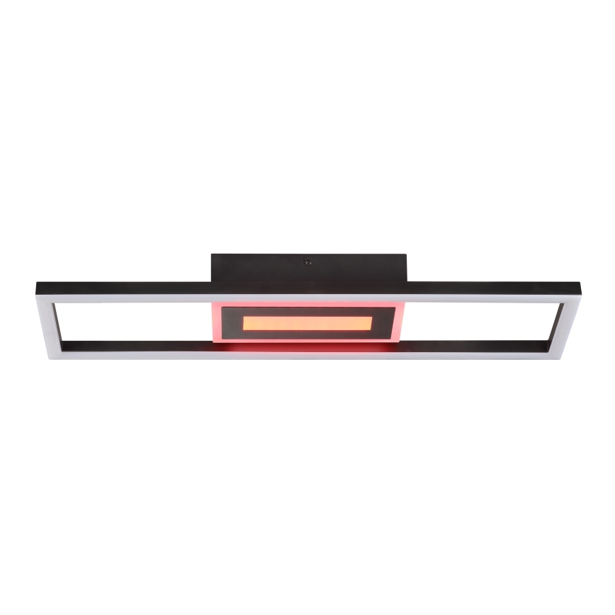 Brilliant - Plafonnier LED RGBW dimmable BESSON LED/20W/230V 3000-6500K noir + télécommande
