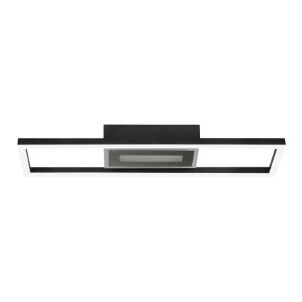 Brilliant - Plafonnier LED RGBW dimmable BESSON LED/20W/230V 3000-6500K noir + télécommande