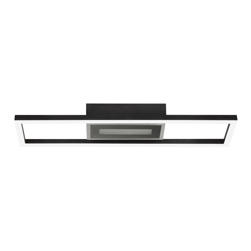 Brilliant - Plafonnier LED RGBW dimmable BESSON LED/20W/230V 3000-6500K noir + télécommande