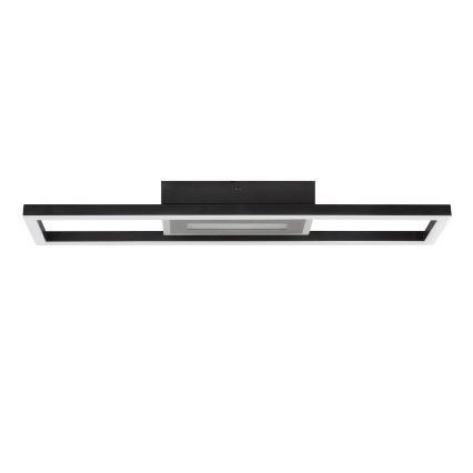 Brilliant - Plafonnier LED RGBW dimmable BESSON LED/20W/230V 3000-6500K noir + télécommande