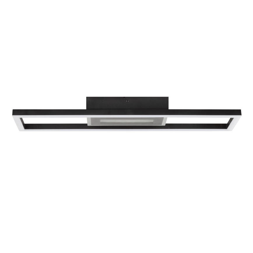Brilliant - Plafonnier LED RGBW dimmable BESSON LED/20W/230V 3000-6500K noir + télécommande