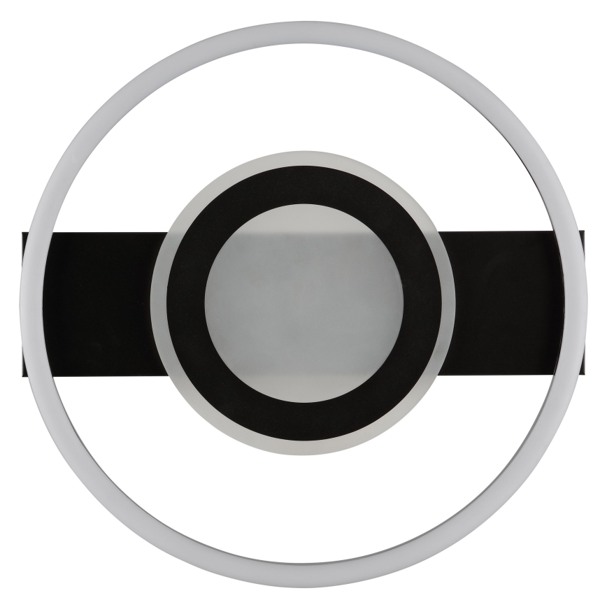 Brilliant - Plafonnier LED RGBW dimmable MAUREEN LED/20W/230V 3000-6500K noir + télécommande