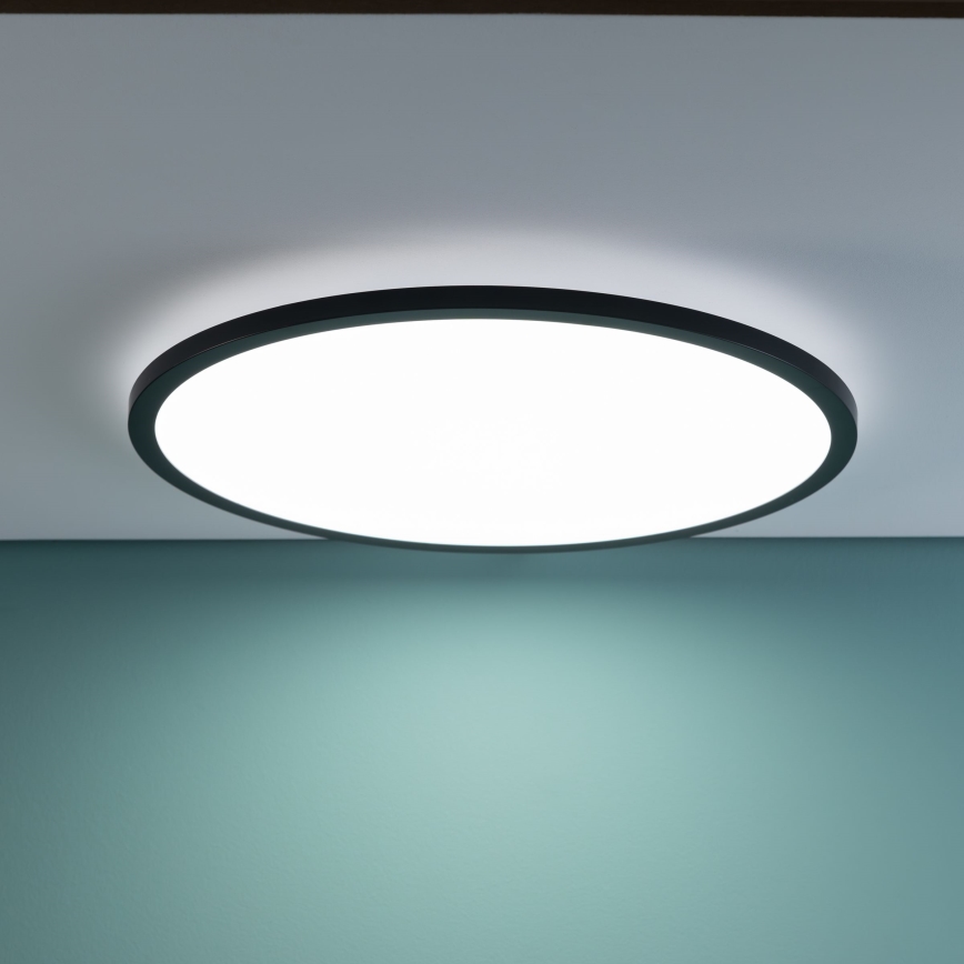 Brilliant - Luminaire de plafond LED dimmable TUCO LED/33W/230V 3000-6500K diam. 50 cm noir + télécommande