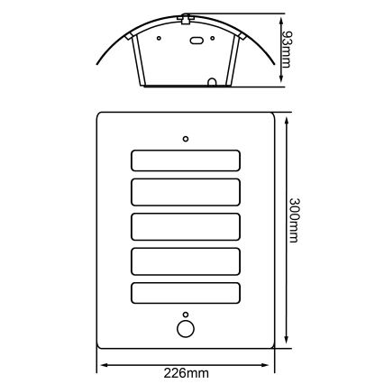 Brilliant - Applique murale extérieure avec détecteur de mouvement et détecteur crépusculaire TODD 1xE27/60W/230V IP44 anthracite