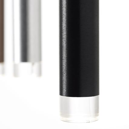 Brilliant - LED Lustre dimmable suspendu sur câble CEMBALO LED/32W/230V chrome mat/noir/marron