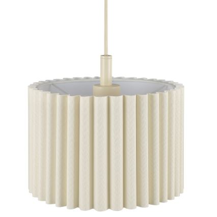 Brilliant - Lustre sur câble VELIN 3xE27/20W/230V crème